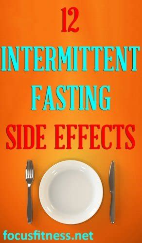 uncensored intermittent fasting side effects focus