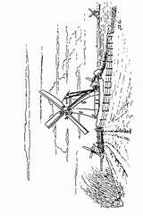 Windmolens Fun Windmills Malvorlage Windmill Stemmen Stimmen sketch template