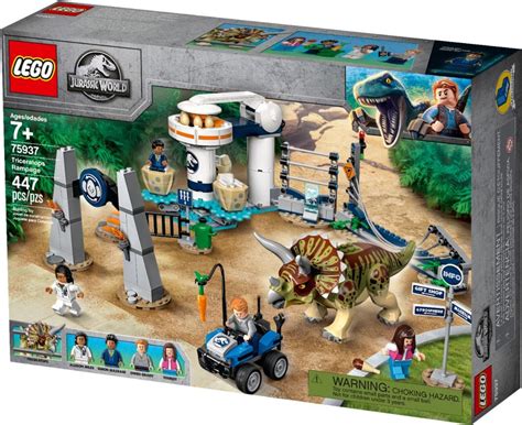 lego jurassic world triceratops rampage lego jurassic world lego