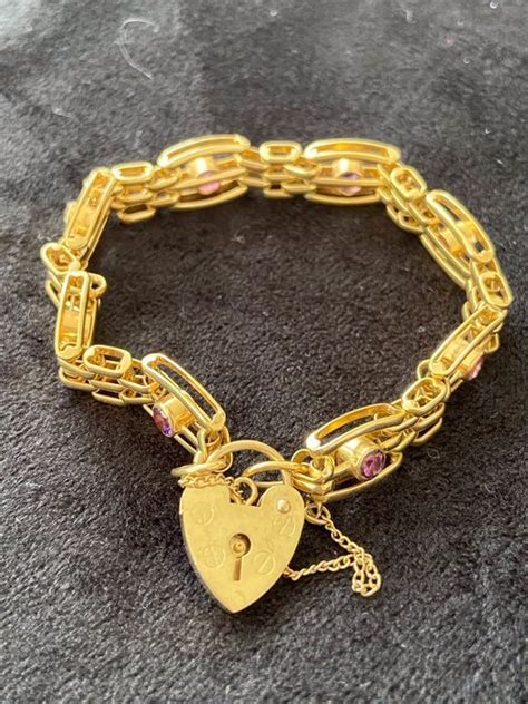 goud armband catawiki gouden armband armband sieraden ideeen