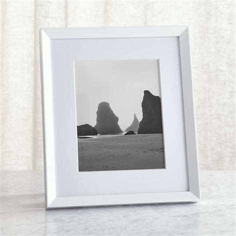 icon  white picture frame reviews crate barrel