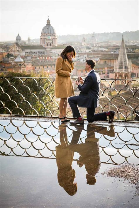 rome engagement session proposal photography