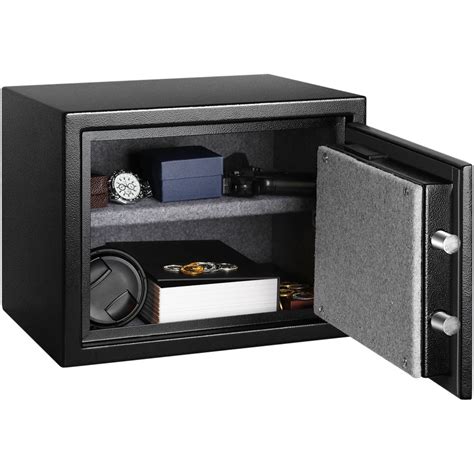 fortress small personal fireproof safe  electronic lock safes