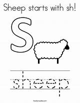 Coloring Sh Sheep Starts Sheet Built California Usa Twistynoodle sketch template