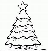 Coloring Christmas Tree Pages Big Kids Popular Adults sketch template