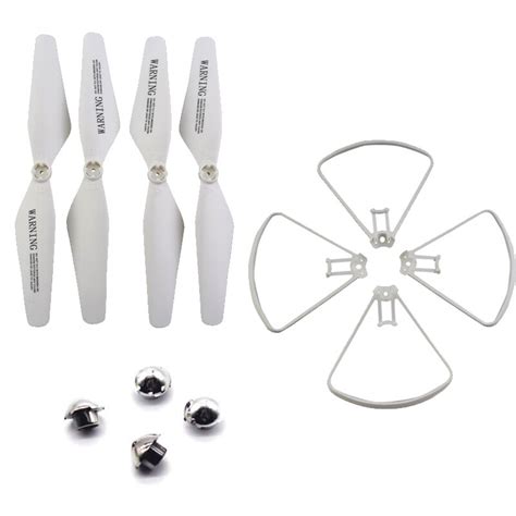 pcs rc drone spare parts set propeller prop main blade protection