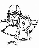 Coloring Pages Infinity Gauntlet Thanos Marvel Printable Disney Color Kids 800px 92kb Getcolorings sketch template