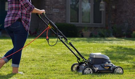 Cordless Vs Corded Electric Lawn Mowers Electric Mower Report