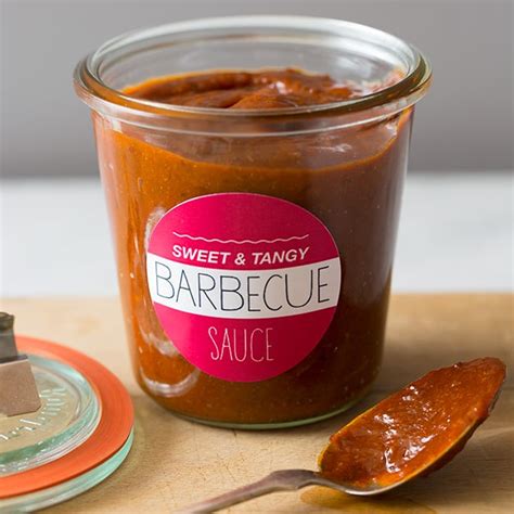 Sweet And Tangy Bbq Sauce Recipe Spoon Fork Bacon