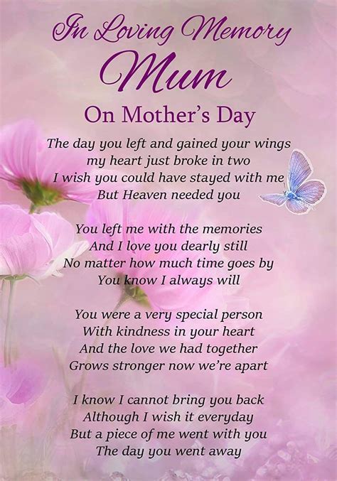 Funeral Poems For Nan Mom Poems Mothers Day Poems Happy Mother Day