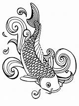 Fish Coloring Pages Fishing Printable Detailed Adults Lure Koi Starfish Drawing Tropical Outline Bass Getcolorings Hook Getdrawings Pole Color Kissing sketch template