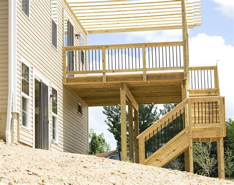 build  roof   existing deck costs designs
