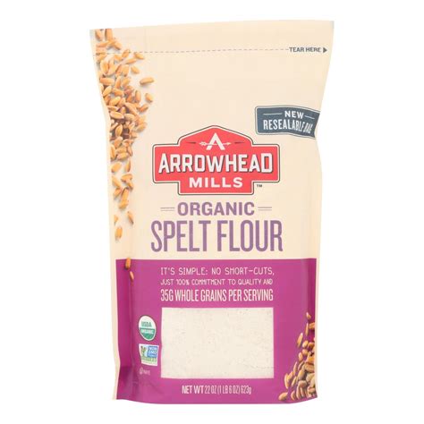 arrowhead mills organic spelt flour case    oz walmartcom