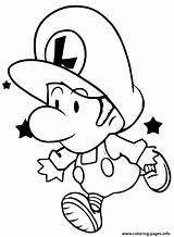 Coloring Luigi Baby Pages Paper Mario Cute Print Printable Jeffy Supercoloring Color Template Drawing Characters Doll Cartoon Book Categories sketch template