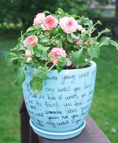 diy decorative flower pots  piece