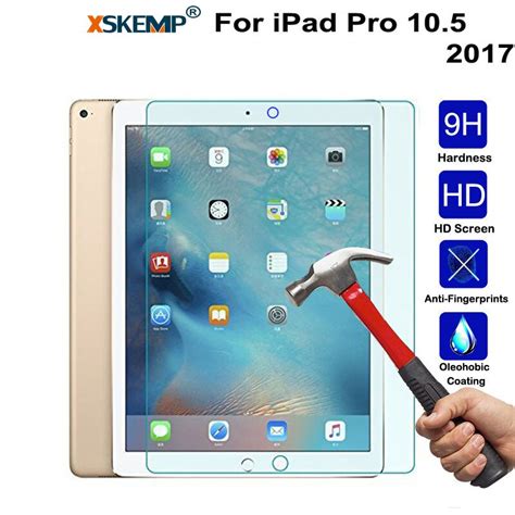 xskemp ultra clear screen protector tempered glass film  ipad pro   tablet