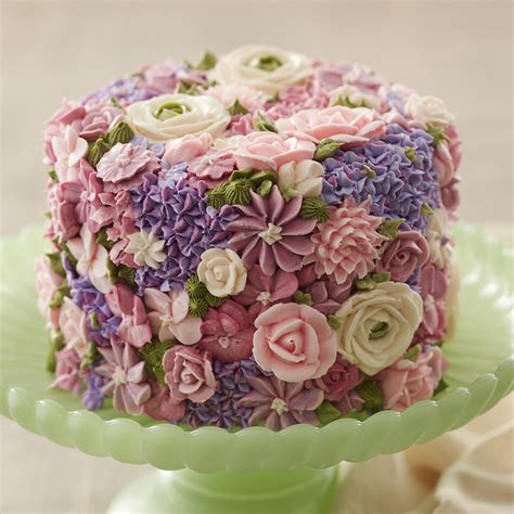 spring flower cake wilton