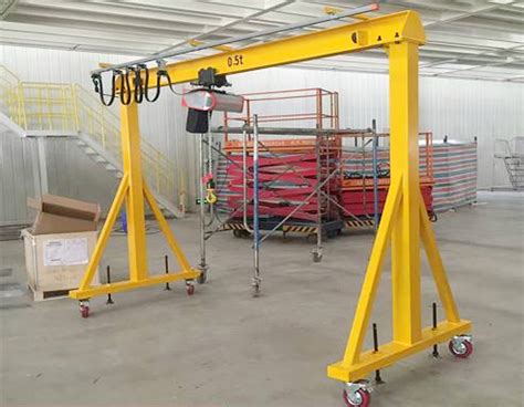 ton portable gantry crane span   compact structure long service life