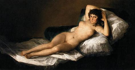 La Maja Desnuda By Francisco De Goya Oil On Canvass Circa 1797–1800