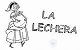 Lechera Lecherita sketch template