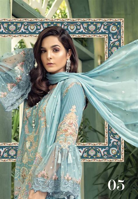 latest maria b eid lawn dresses designs collection 2018 2019