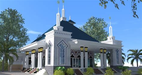 desain masjid minimalis modern dwg   gambar kerja mushola dwg