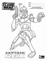 Wars Star Coloring Pages Clone Rex Captain Trooper Lego Gif Getdrawings Getcolorings Color sketch template