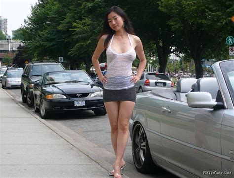 amateur asian milf in see thru clothing in public in vancouver high