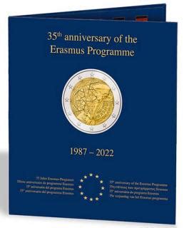 album na  euromince erasmus   euro special collection katalog internetovych