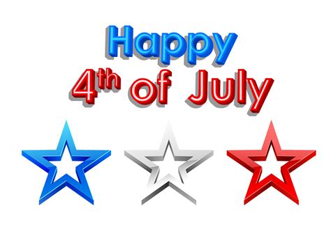 fourth  july   july fireworks clipart  clipartix