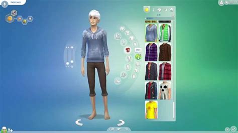 The Sims 4 Create A Sim Jack Frost Youtube