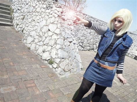 cosplay wednesday dragon ball z s android 18 gamersheroes