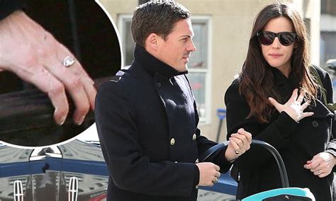 Liv Tyler Steps Out With Son Sailor Flashing A Sparkler On Her Wedding