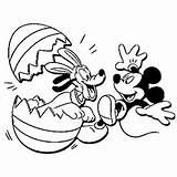 Easter Coloring Pages Mickey Mouse Getcolorings Printable Getdrawings Minnie sketch template