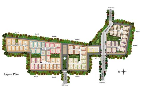 top residential building layout qualitative apartments  shilparamam