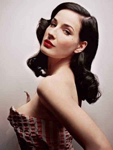 Dita Von Teese – 1940s Burlesque Vintage Fashion Icon Gracie Opulanza