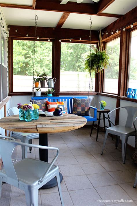 Screened In Porch Makeover Sawdust Girl®