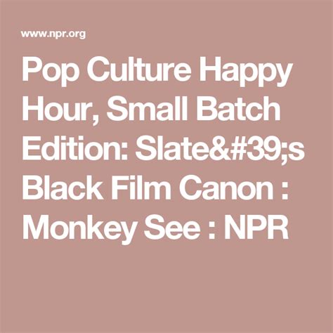Pop Culture Happy Hour Small Batch Edition Slate S Black