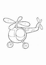 Coloring Helicopter Toy Edupics Large sketch template