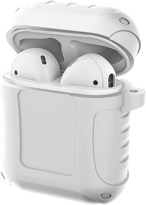 airpods case drop proof air pods protective case  apple airpods   front led  visible