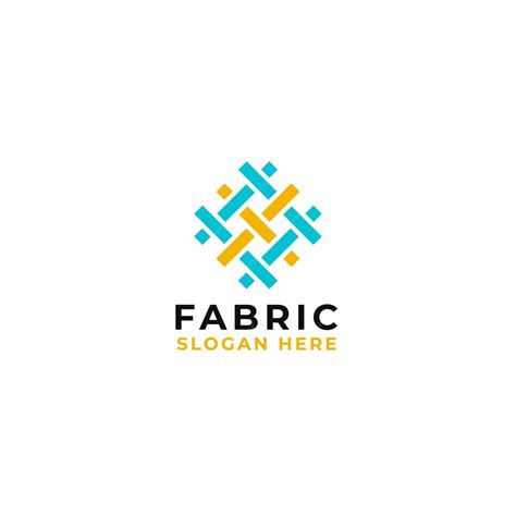 premium vector flat textile fabric logo design  company