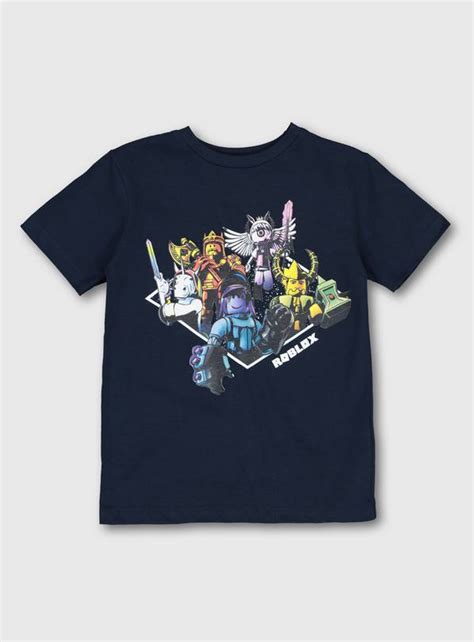 Buy Roblox Navy Blue Character T Shirt 5 Years T Shirts