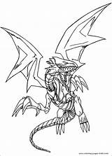 Coloring Pages Oh Yu Gi Cartoon Printable Color Character Sheets Book Yugioh Kids Print Dragon Found Info Index Blue sketch template