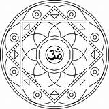Mantra Sagrado Coloriages Yin Inspirado Recomendados Kategorien sketch template