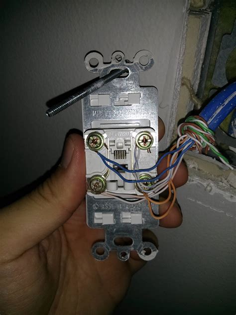 wiring cate  rj keystone electrical diy chatroom home