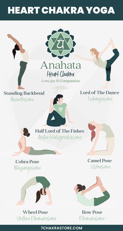 heart chakra yoga poses chakra yoga healing yoga yoga asanas