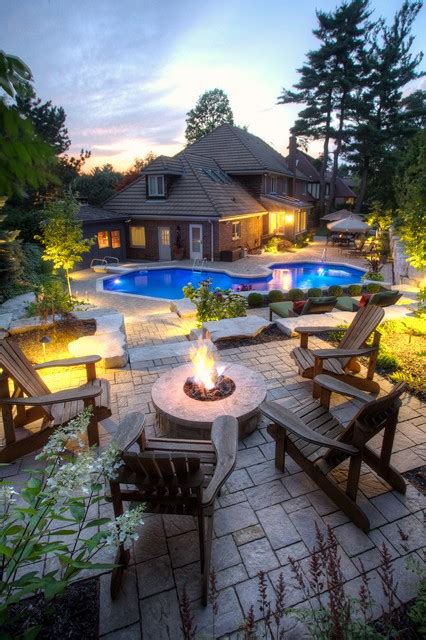 sophisticated outdoor fire pit designs