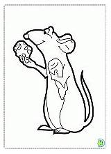Ratatouille Coloring Dinokids Pages Coloringdisney sketch template