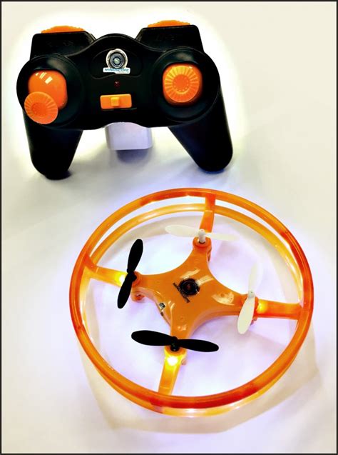 sky lighter disc drone orange   rainbow