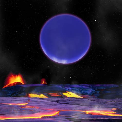 odd alien planets  close    planetrise space